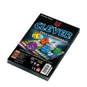 Scoreblokken clever 2 st. uitbreidingsspel