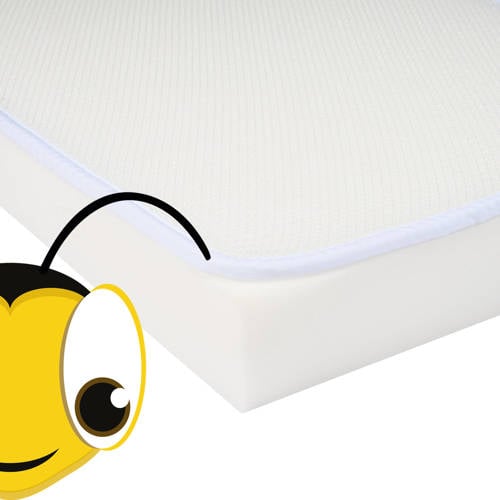 ABZ baby matras Bij Wit | Baby matras van | Wonen > Bedden & matrassen > Matrassen