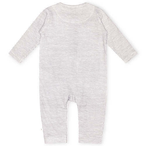 Moodstreet Petit baby boxpak Jamie van katoen lichtgrijs Melée 62