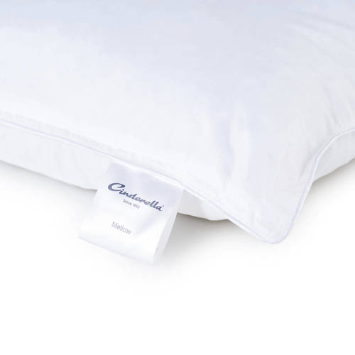 Cinderella anti allergisch synthetisch hoofdkussen (60x70 cm) Wit