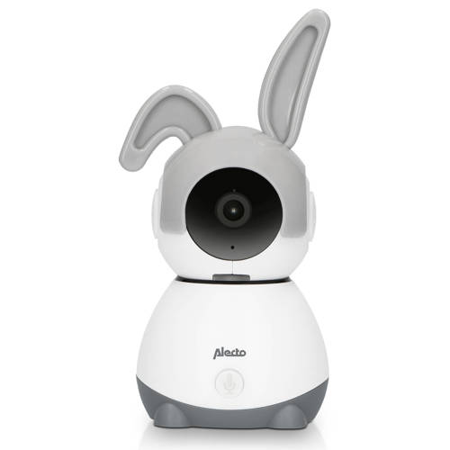 Alecto SMARTBABY10 Wifi babyfoon met camera wit grijs