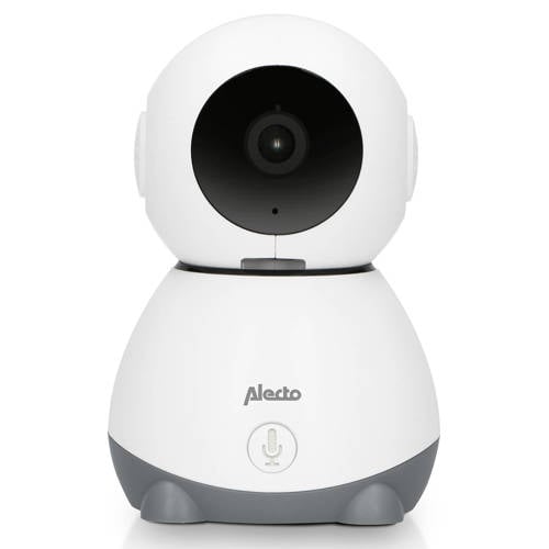 Alecto SMARTBABY10 Wifi babyfoon met camera wit grijs
