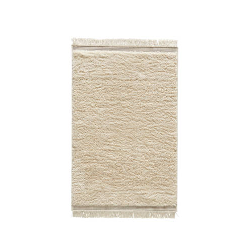 NOUS Kids kindervloerkleed (170x120 cm) Ecru Effen