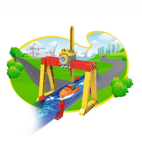 Aquaplay Container Kraan Set Waterspeelgoed | Waterspeelgoed van