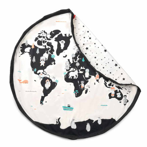 Play&Go Worldmap opbergzak Speelkleed Multi | Speelkleed van