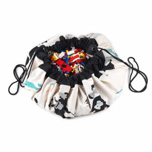 Play&Go Noomad Speelkleed en Opbergzak Worldmap - 140 cm