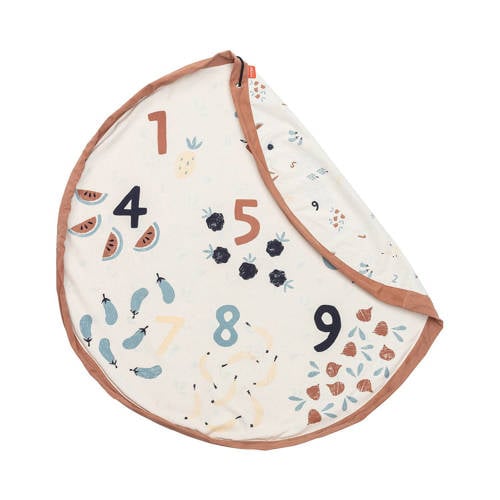 Play&Go Veggie and Numbers opbergzak Speelkleed Multi