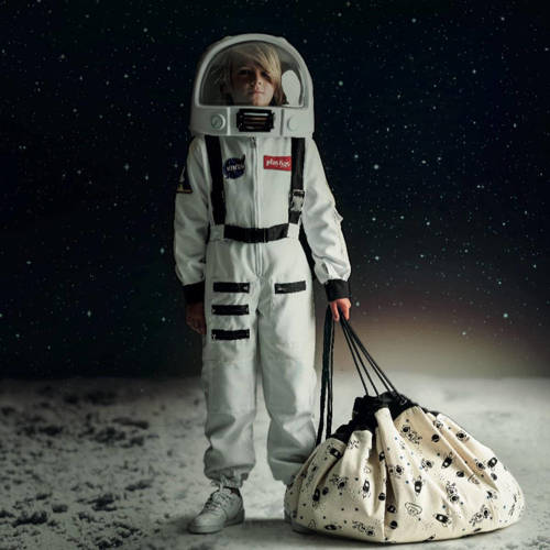 Play&Go Space Glow in the Dark opbergzak Speelkleed Multi