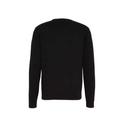 Lyle & Scott trui zwart Jongens Katoen Ronde hals 140 146