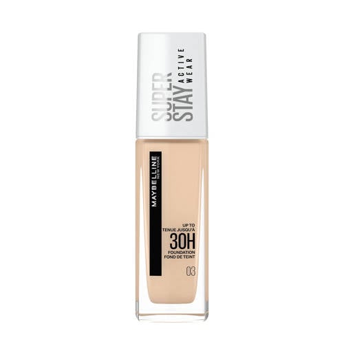 Maybelline New York Maybelline New York - SuperStay 30H Active Wear Foundation - 03 True Ivory - Foundation - 30ml (voorheen Superstay 24H foundation)