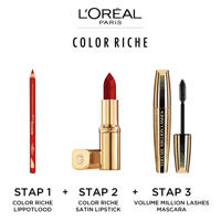 thumbnail: L'Oréal Paris Color Riche Satin lippenstift - 112 Paris Paris