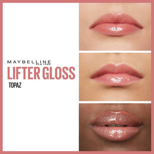 Maybelline New York Lifter Gloss glanzende lipgloss 9 Topaz Roze