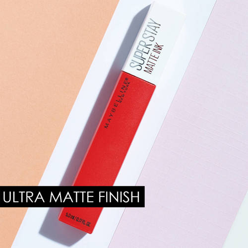 Maybelline New York SuperStay Matte Ink lippenstift 320 Individualist Rood