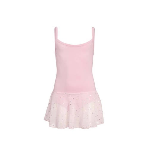Papillon balletpak roze Balletpakje Meisjes Katoen Ronde hals