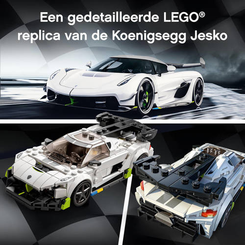Lego Speed Champions Koenigsegg Jesko 76900 Bouwset