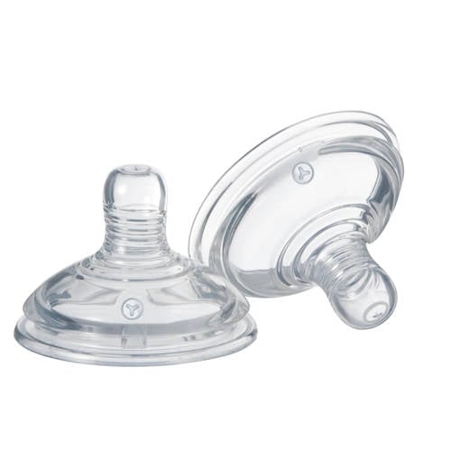 Tommee Tippee Closer to Nature pap speen (set van 2) Transparant