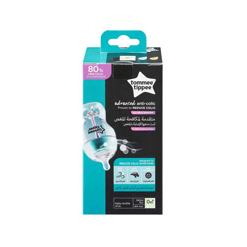 Tommee Tippee Closer to Nature anti colic fles 260ml Transparant