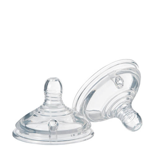 Tommee Tippee Closer to Nature 0 mnd+ speen (set van 2) Transparant afbeelding