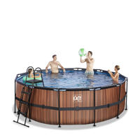 thumbnail: Exit Toys Timber Style EXIT Wood zwembad met filterpomp