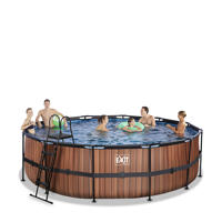 thumbnail: Exit Toys Timber Style EXIT Wood zwembad met filterpomp