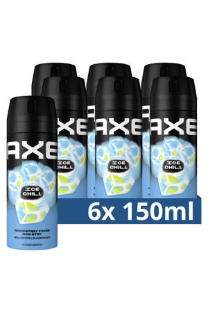 Ice Chill deodorant bodyspray - 6 x 150 ml