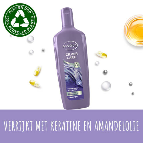 Andrélon Zilver Care shampoo 6 x 300 ml | Shampoo van