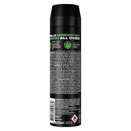 Axe Africa deodorant bodyspray 6 x 200 ml | Deodorant van