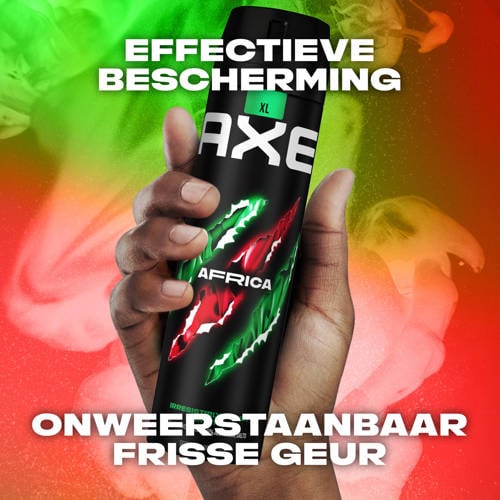 Axe Africa deodorant bodyspray - 6 x 200ml | Deodorant van Axe