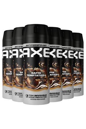 Dark Temptation anti-transpirant spray - 6 x 150 ml