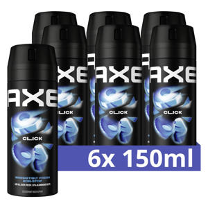 Click deodorant bodyspray - 6 x 150 ml