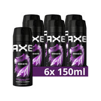 thumbnail: Axe Excite deodorant bodyspray - 6 x 150 ml