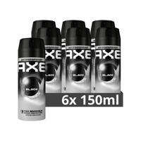thumbnail: Axe Black anti-transpirant spray - 6 x 150 ml