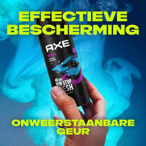 Axe Marine deodorant bodyspray 6 x 150 ml | Deodorant van