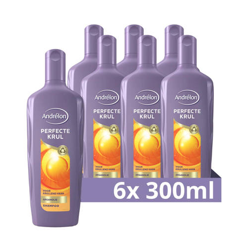 Andrélon Perfecte Krul shampoo - 6 x 300 ml | Shampoo van Andrélon