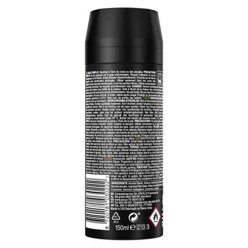 Axe Gold Temptation deodorant bodyspray 6 x 150 ml