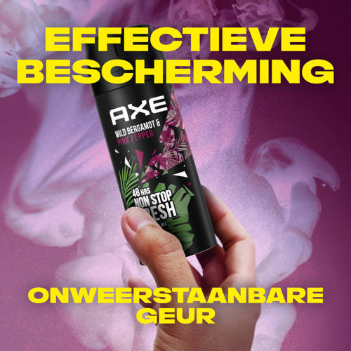 Axe Wild Bergamot & Pink Pepper deodorant bodyspray 6 x 150 ml