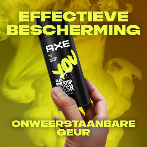 Axe You deodorant bodyspray 6 x 150 ml | Deodorant van