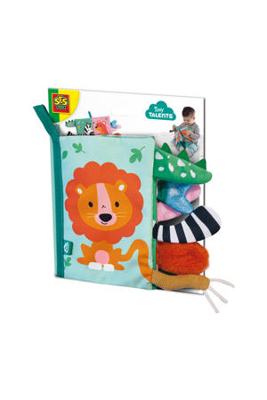 Sensory soft dierenstaarten boek