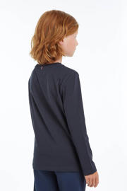 thumbnail: Tommy Hilfiger longsleeve van katoen donkerblauw