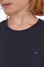 thumbnail: Tommy Hilfiger T-shirt van katoen donkerblauw