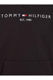 thumbnail: Tommy Hilfiger unisex hoodie met logo zwart