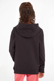 thumbnail: Tommy Hilfiger unisex hoodie met logo zwart