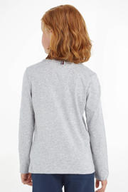 thumbnail: Tommy Hilfiger longsleeve van katoen grijs