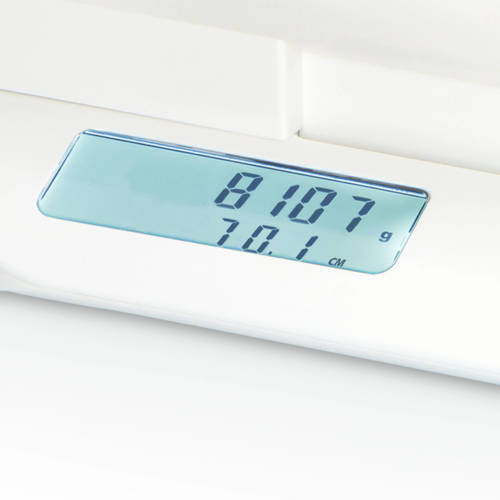 Alecto BC-55 babyweegschaal met digitale centimeter