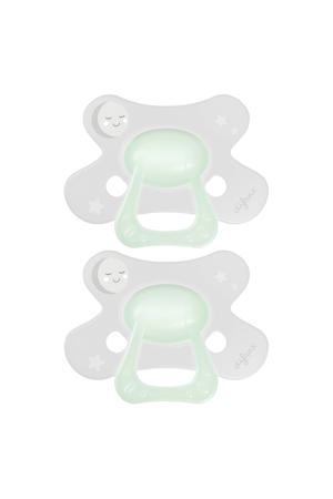 Fopspeen - 18+ Maanden - Glow in the Dark - 2 st.