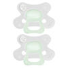 Difrax Natural Fopspeen - 18+ Maanden - Glow in the Dark - 2 st.