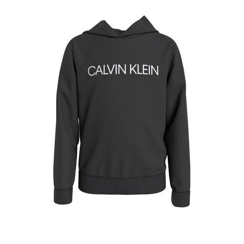 Calvin Klein hoodie met logo zwart/wit Sweater Logo