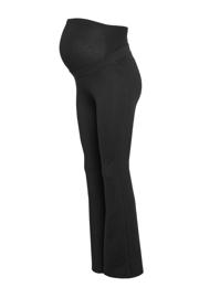 thumbnail: ONLY MATERNITY low waist flared zwangerschapsbroek Fever zwart