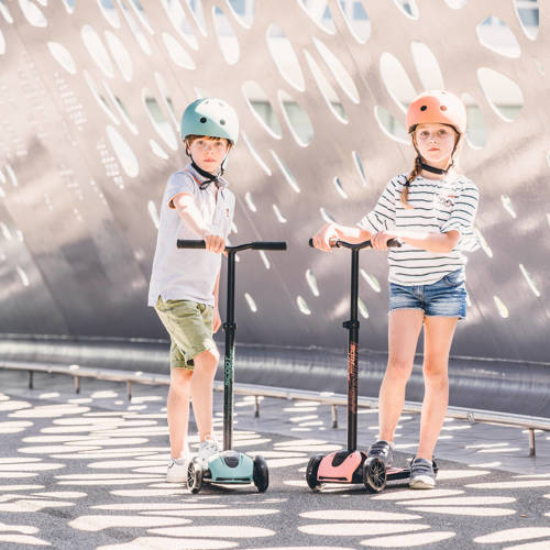 Scoot & Ride Highwaykick 5 Peach Step Oranje | Step van