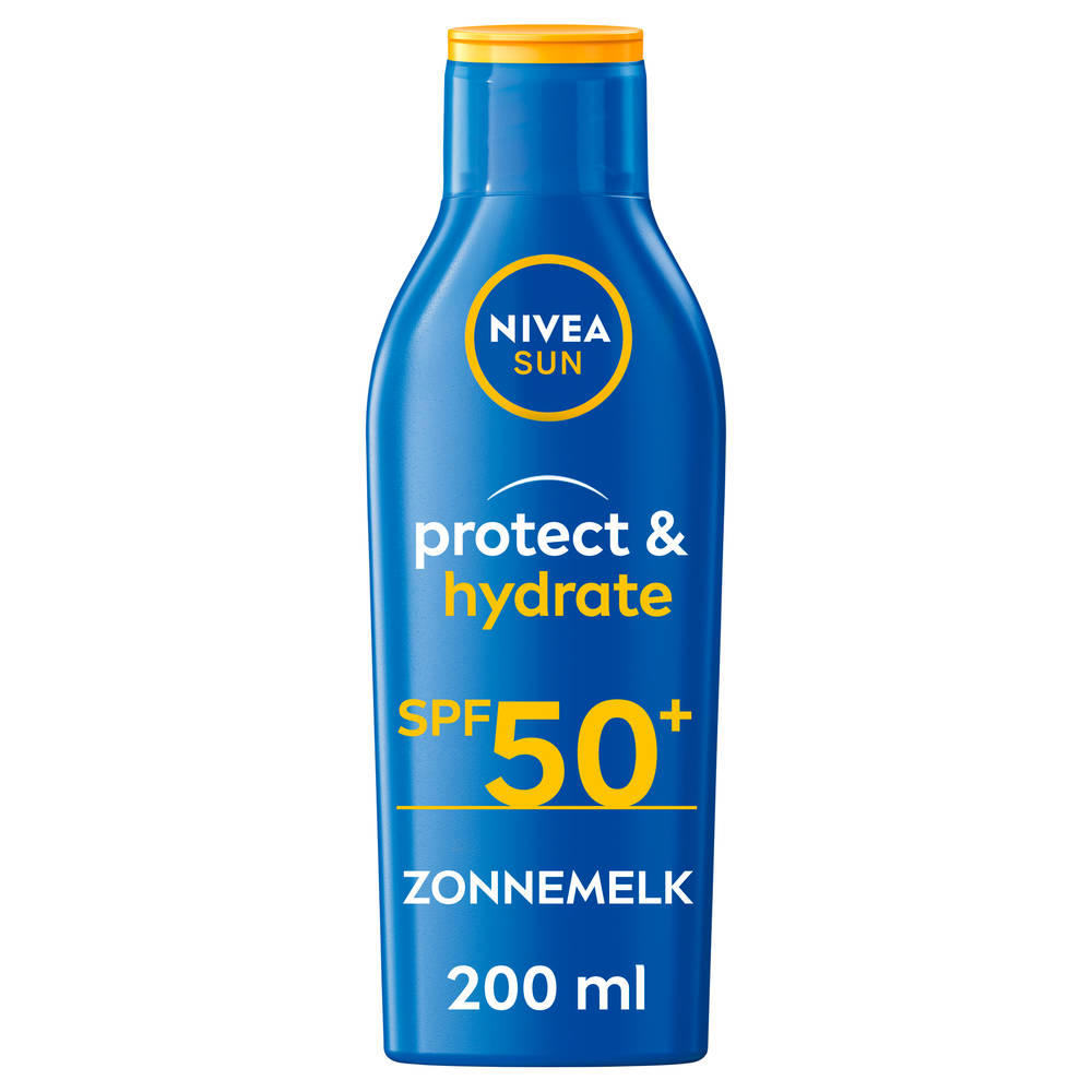 NIVEA SUN protect & hydrate zonnemelk SPF 50+ - 200 ml